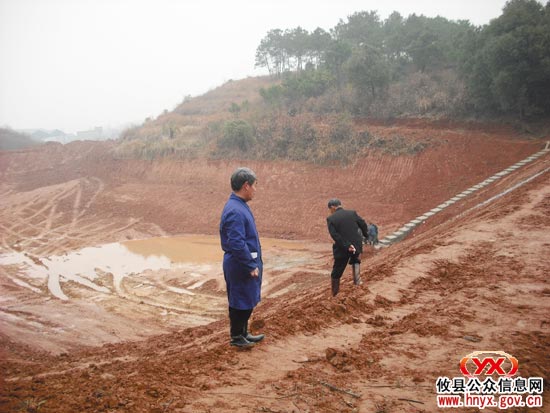 攸县坪阳庙乡20余口骨干山塘“清胃”扩容