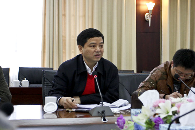 杨宋虎一行来炎就城乡低保工作进行调研