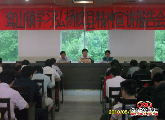 “攸县精神”大宣传：鸾山镇组织召开宣讲报告会