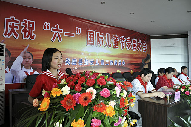 炎陵县召开庆“六一”表彰大会