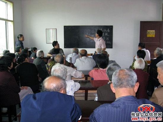 “攸县精神”大宣传：网岭镇老年学校开展宣讲活动