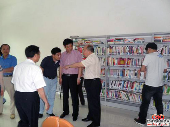 副市长张国浩一行到攸县新市镇检查指导工作