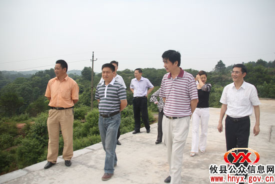 市政府副秘书长张格林率农业督查组来攸县督查调研