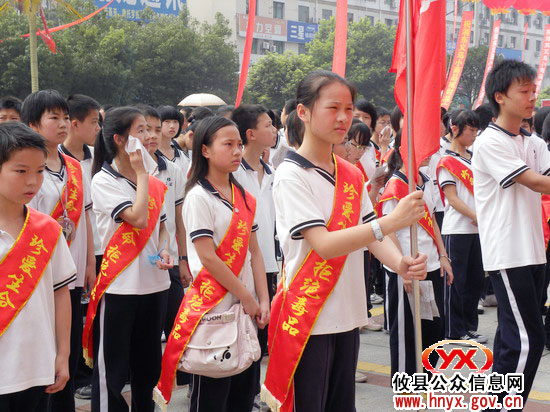 攸县600多名中小学生在禁毒宣传活动中接受教育