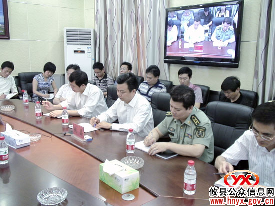 攸县认真落实全市会议精神及时部署当前防汛工作