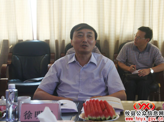 副省长徐明华一行来攸县调研粮食生产工作