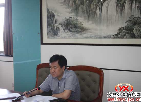 李能斌召集有关部门负责人进行半年总结暨三季度工作预安