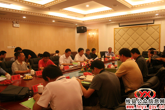 省人力资源和社会保障厅赵永杰一行来攸县督查整治非法用工专项行动