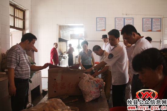 市人大常委会检查组在攸县实地进行专项执法检查