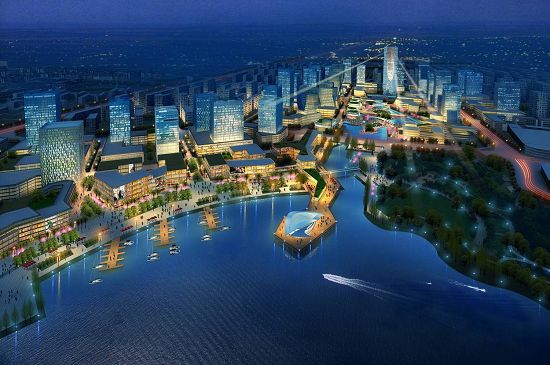 我市着力打造全国第一座低碳职教城