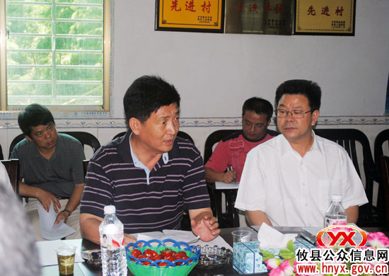 市领导刘力量、历铁夫等到攸县莲塘坳乡高楼村指导党建帮扶工作
