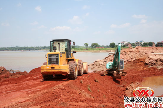 攸县桐坝电站利用晴好天气抢抓施工进度
