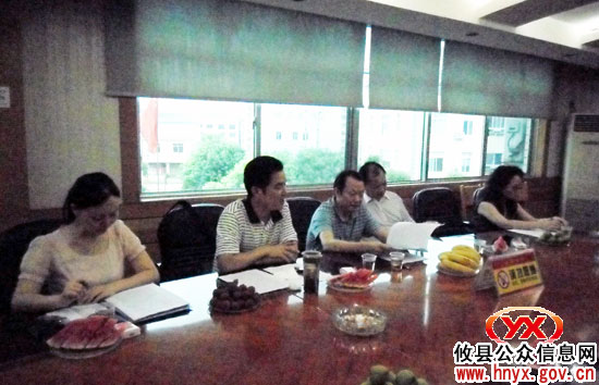 株洲市卫生局党委书记杨友元到攸县检查指导工作