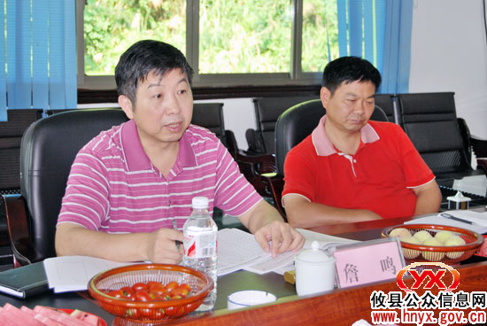 省人口计生委领导詹鸣一行来攸县进行专项工作调研
