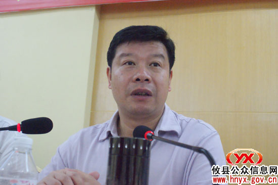 攸县人大常委会听取审议县工业园工作情况汇报