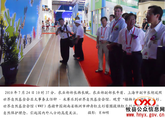 攸县红豆杉重登世界自然基金会馆