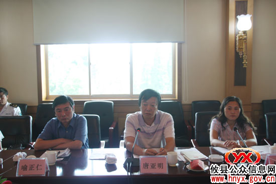 市人大常委会执法检查组来攸县检查《食品安全法》贯彻实施情况