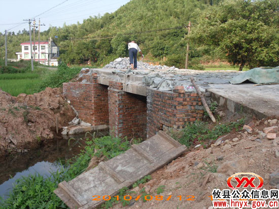 湖南坳乡高田、龙井两村水毁工程基本恢复