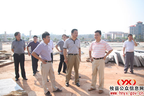 胡湘之一行实地督查城市建筑垃圾处理工作