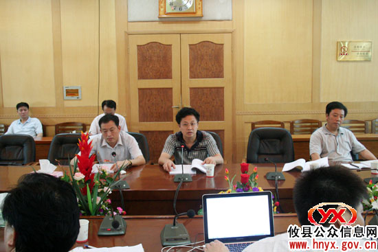 攸县召开专题会研究讨论“十二五”产业发展规划