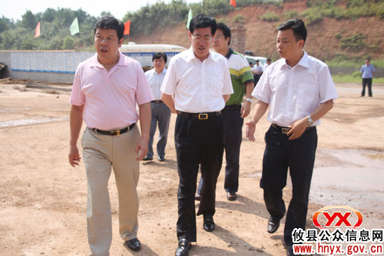 副省长韩永文一行来攸县视察工作
