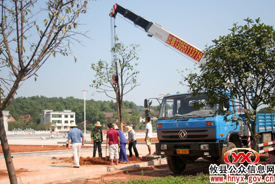【重点工程】攸县梅城广场建设进入最后冲刺阶段