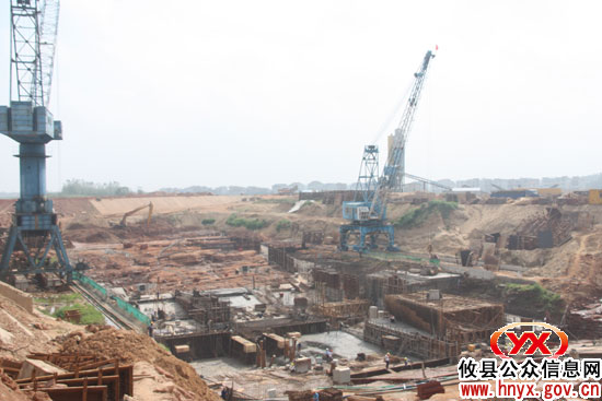 【重点工程】攸县桐坝电站二期闸坝围堰工程今日成功围堰