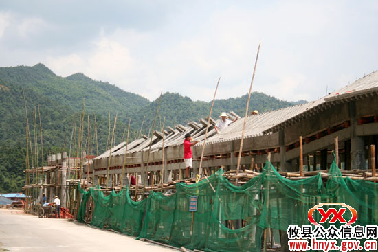 【旅游开发】攸县酒仙湖景观长廊建设有序推进