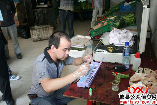 攸县开展“两节”食品安全专项检查