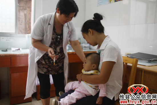 今日起，攸县近4万儿童免费接种麻疹疫苗