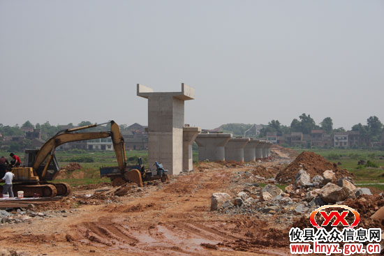 喜迎国庆：衡茶吉铁路攸县段土石方量已完成八成