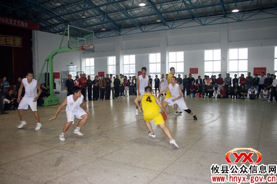 攸县2010年教职工男子篮球赛圆满落幕