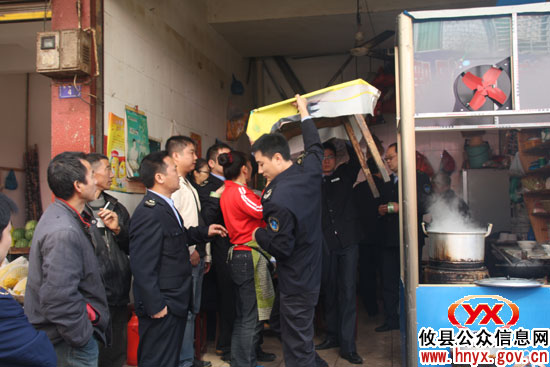 攸县多部门联合开展“五小行业”集中整治行动