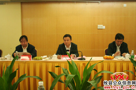 省民政厅副厅长杨明波一行来攸县检查验收专项工作