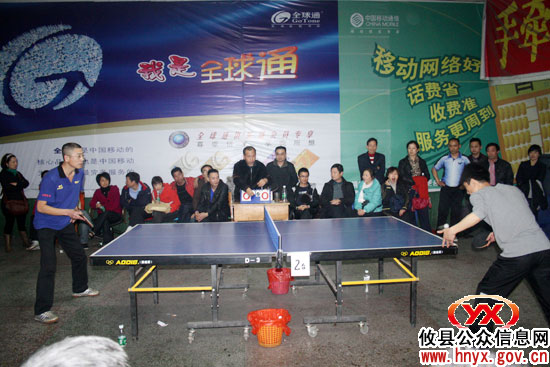 2010年攸县职工乒乓球赛圆满落幕