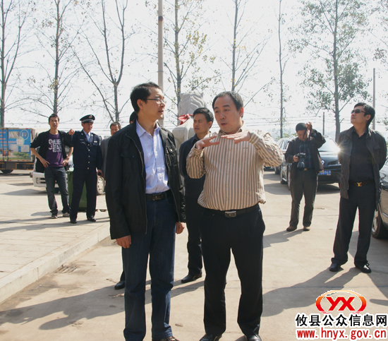 省重点镇考核验收组到攸县网岭镇验收小城镇建设