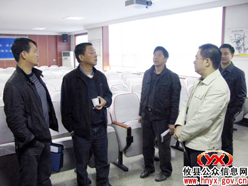市纪委、监察局考评攸县国土资源局廉政文化进机关示范点创建工作