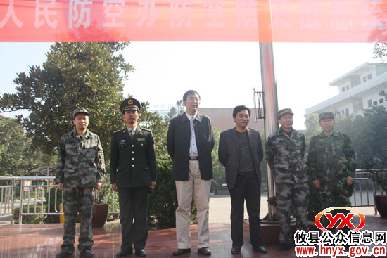 防空警报试鸣日，攸县举行防空防灾应急疏散演练