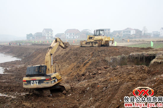 攸县冬修水利建设工程已完成总量近六成