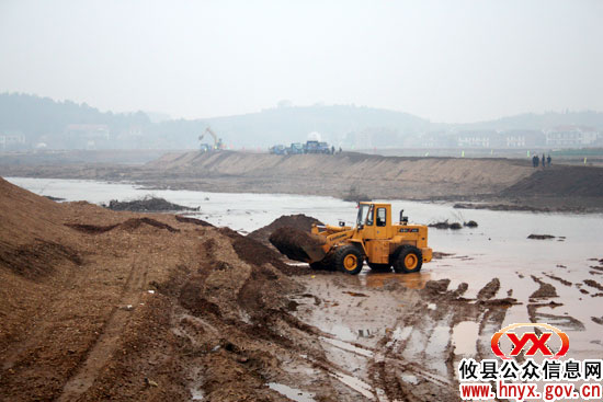 攸县攸河治理工程总量一半已完成