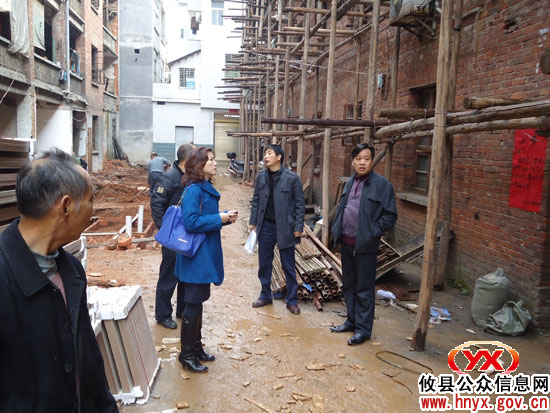 市房产局派员来攸县督查廉租房建设管理情况