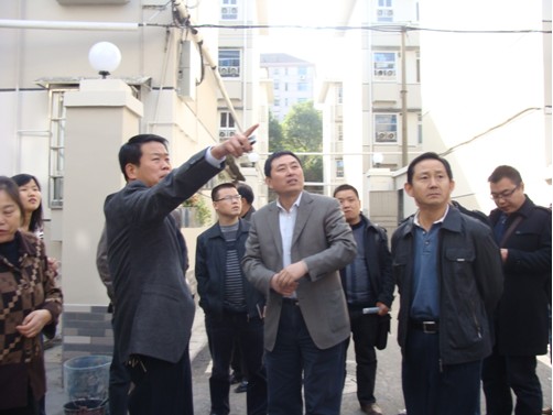 市委常委、常务副市长王志刚一行督查我区提质改造工作