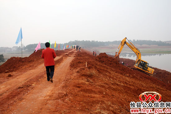 攸县虎形水库除险加固工程进展顺利