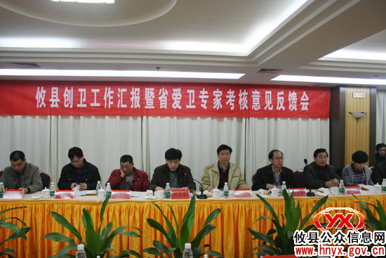 攸县创建“省级卫生县城”顺利通过专家组考核验收