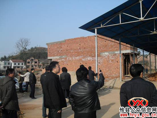 攸县新市镇对各村进行年度文明建设考核