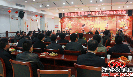 攸县举行在外工作领导和知名人士代表春节团拜会