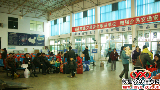 春运期间，攸县中心客运站输送旅客11万人次