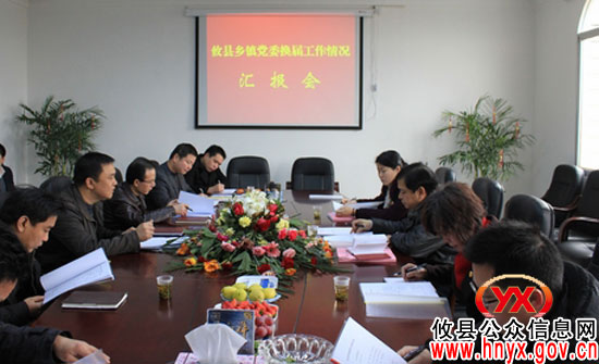 市委组织部朱志强一行到攸县督查乡镇党委和村两委换届工作