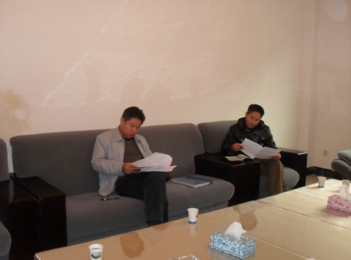 凌志文副区长一行督查庆云街道换届选举工作