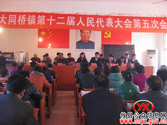 攸县大同桥镇十二届人大五次会议召开